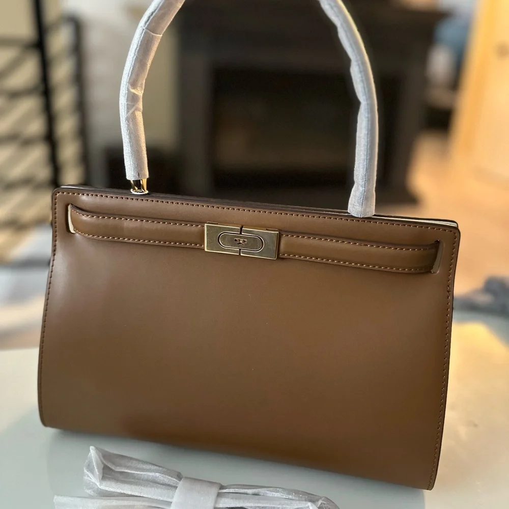 💥BRAND NEW💥 Tory Burch Lee Radziwill Petite Satchel - Picture 5 of 11